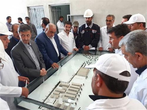 گزارش تصویری / بازدید رئیس بنیاد مستضعفان از پروژه دامداری ماهیدشت